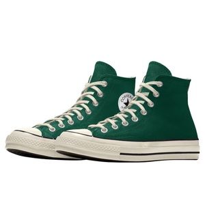 Green Hi Top Converse Chuck 70’s